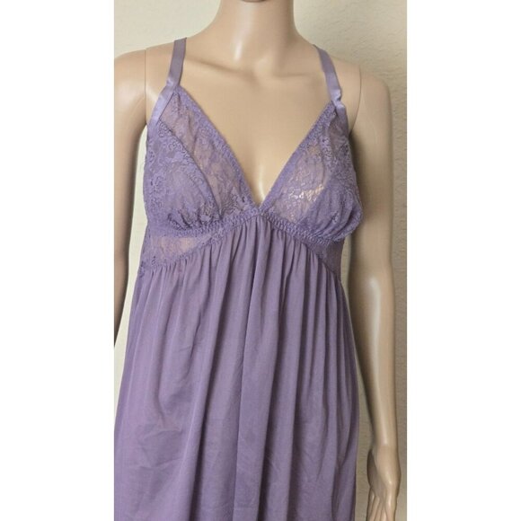 Torrid Nightgown lace top open back Babydoll Lingerie Size 0X - Picture 2 of 7